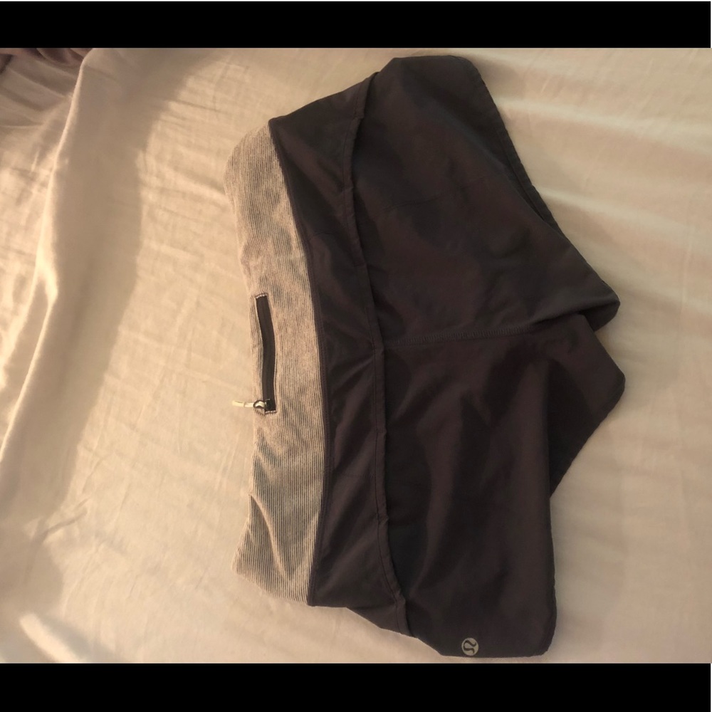 Dark gray Lululemon shorts